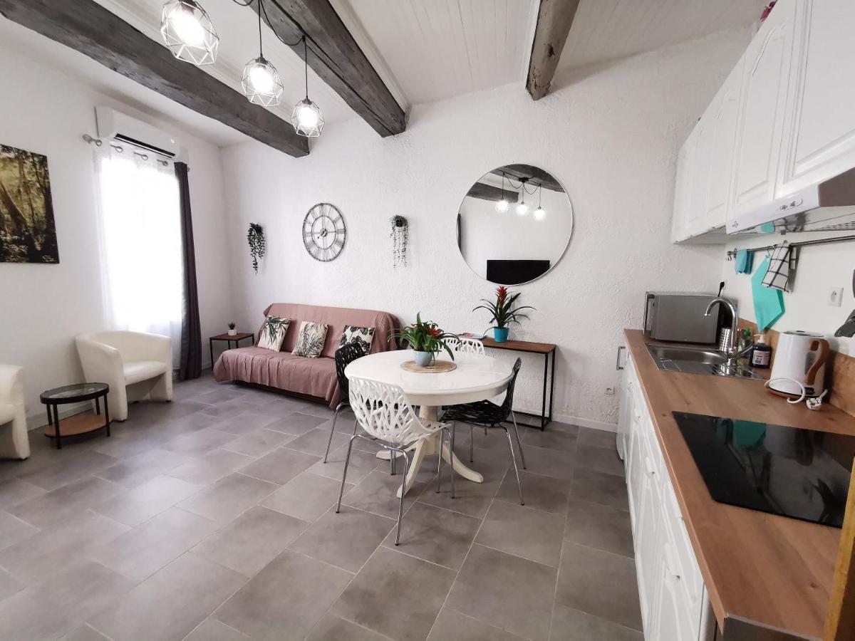 Le Saint Val, Appartement 3 Pieces Clim Poussan Buitenkant foto
